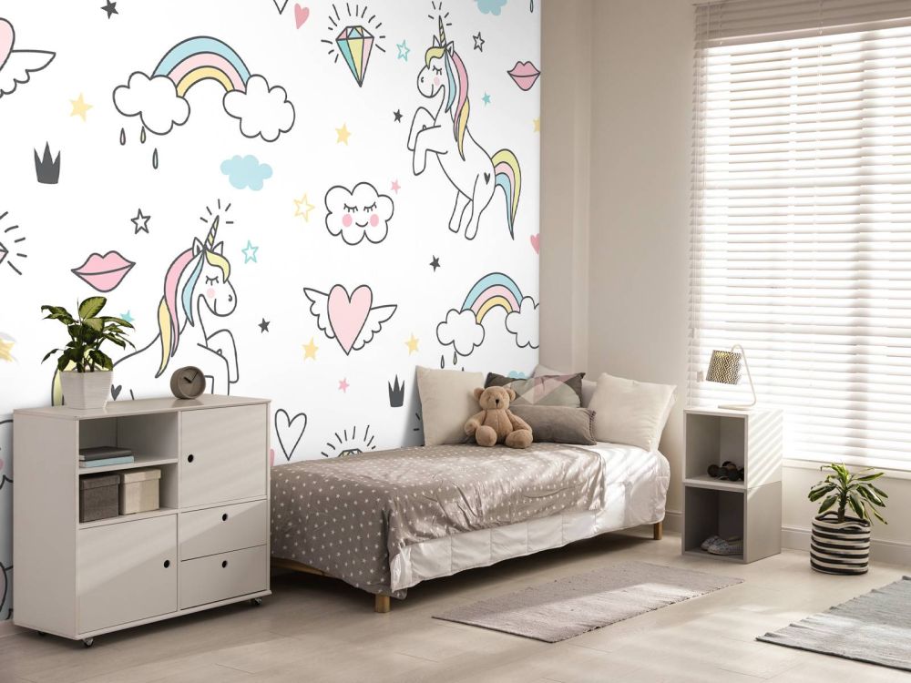 Unicorns met hartjes