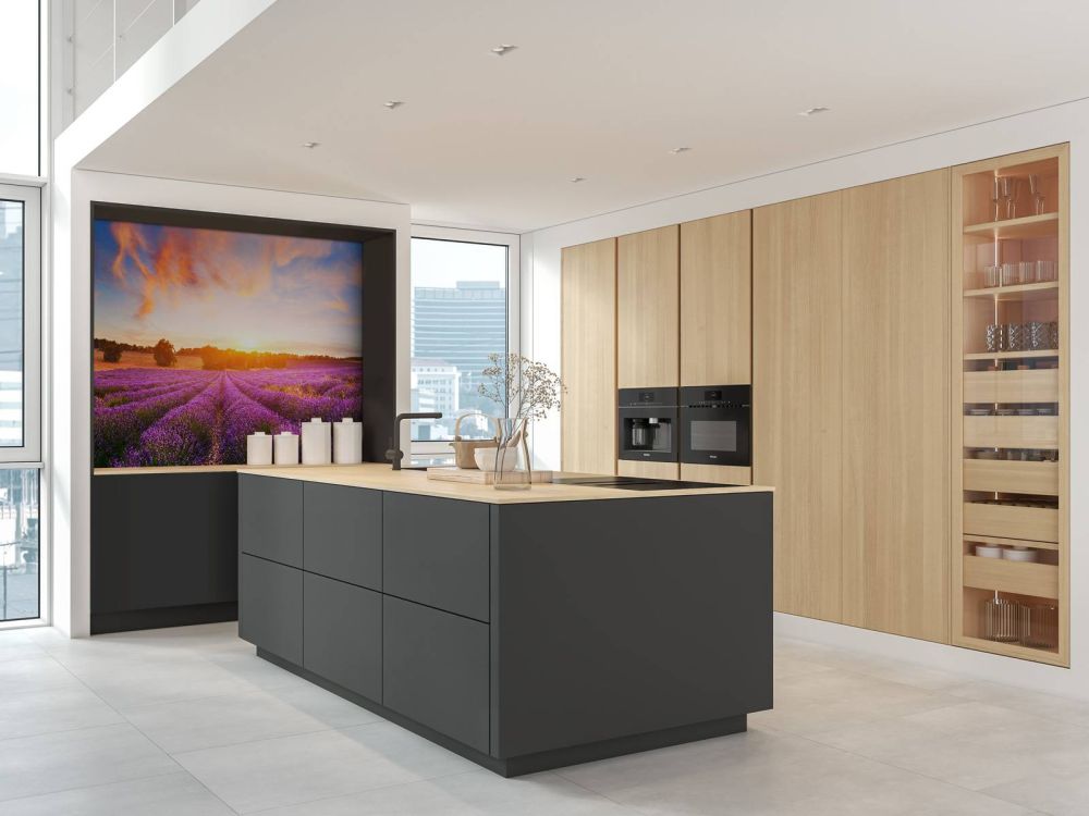 Lavendel Veld op fotobehang