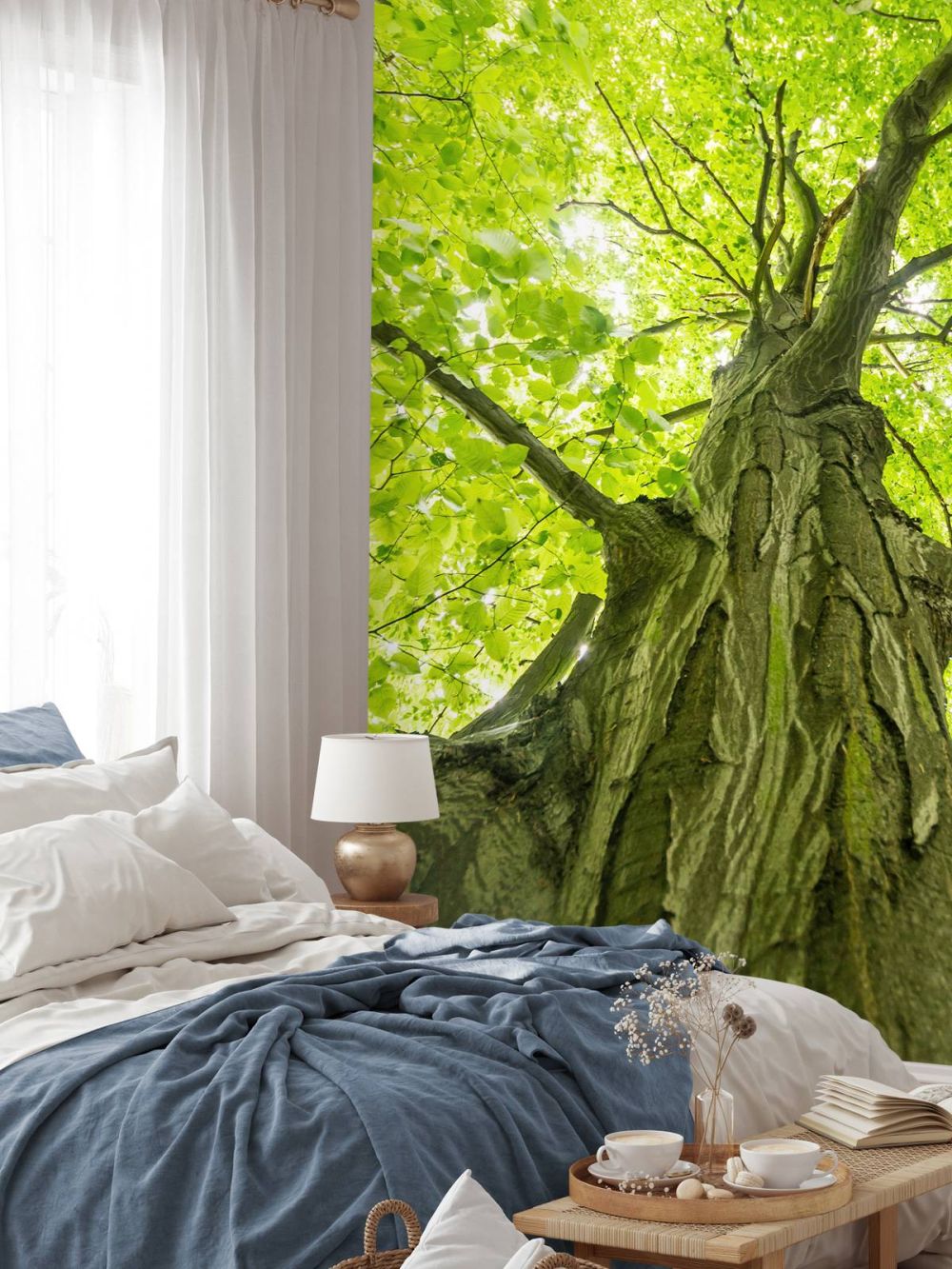 Grote boom in het bos
