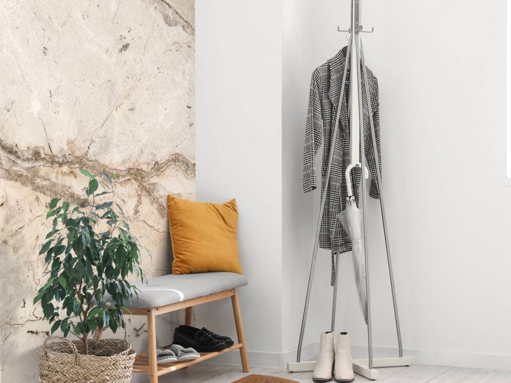 Beige marmer structuur