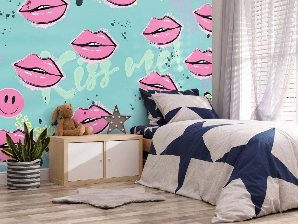 Kiss kiss turquoise