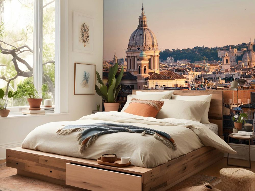 Rome Rooftop uitzicht