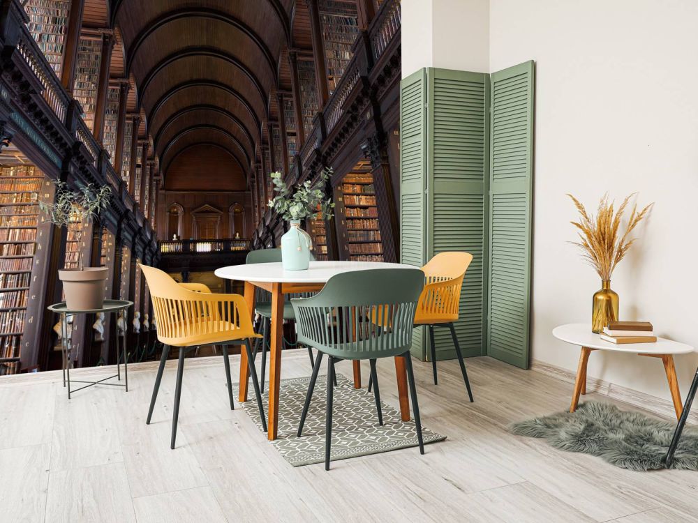 Klassieke Boekenzaal met Bogen