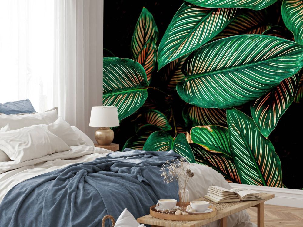Abstracte groene bladeren