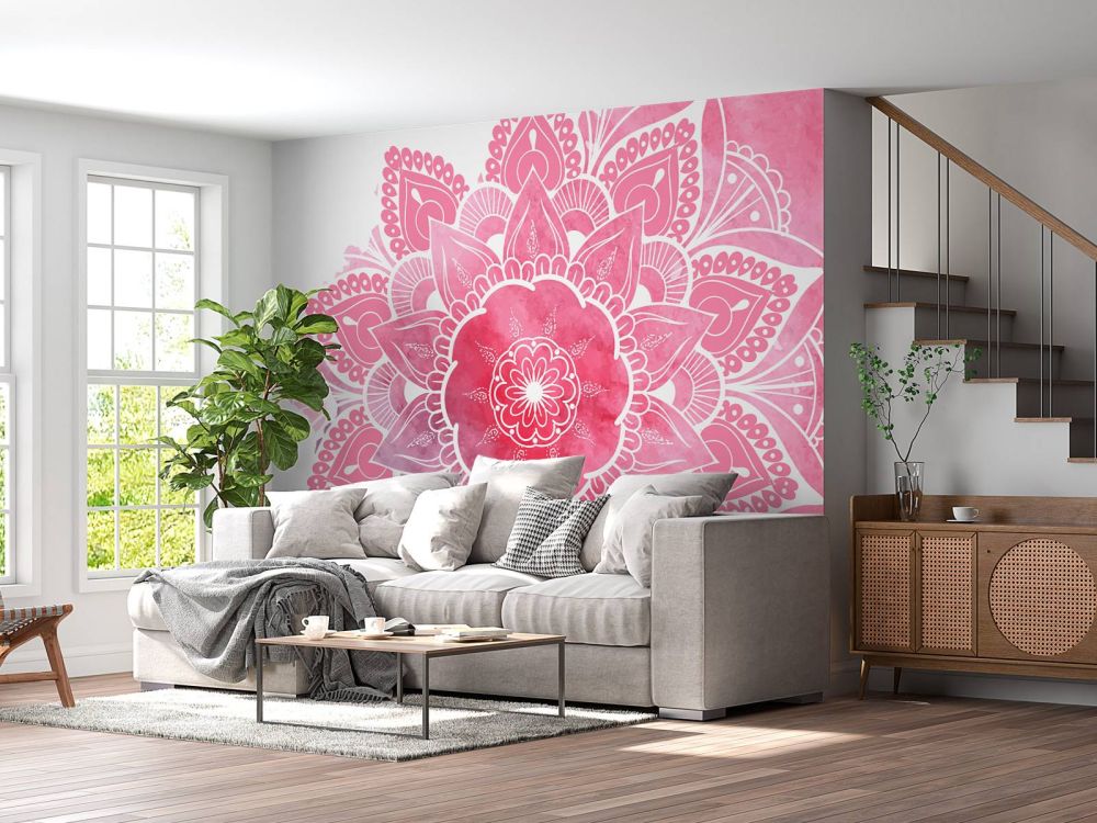 Mandala met bloemenpatroon