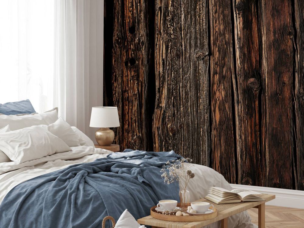 Donker oud hout
