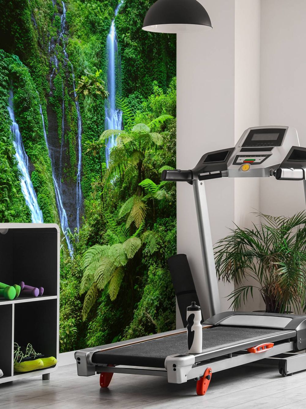 Groene jungle en watervallen