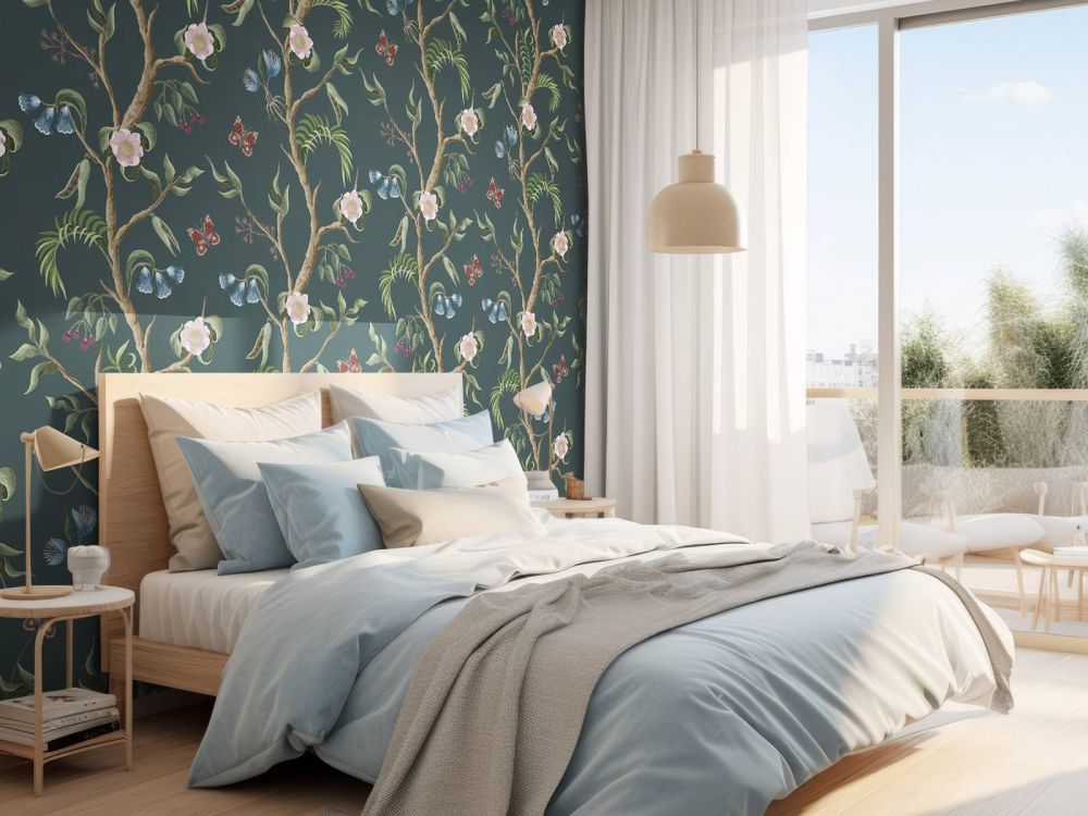 Bloeiend bloemenpatroon