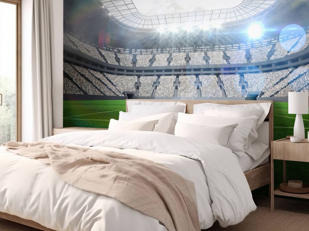 Stadion met een open dak