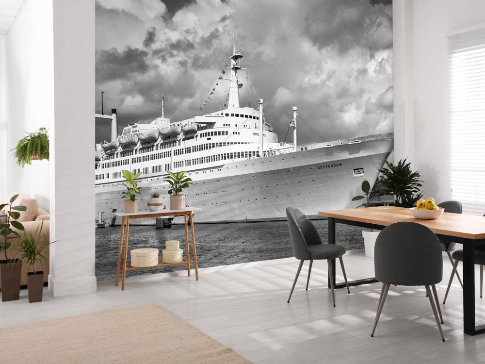 Tijdloze oceaanklassieker in zwart-wit