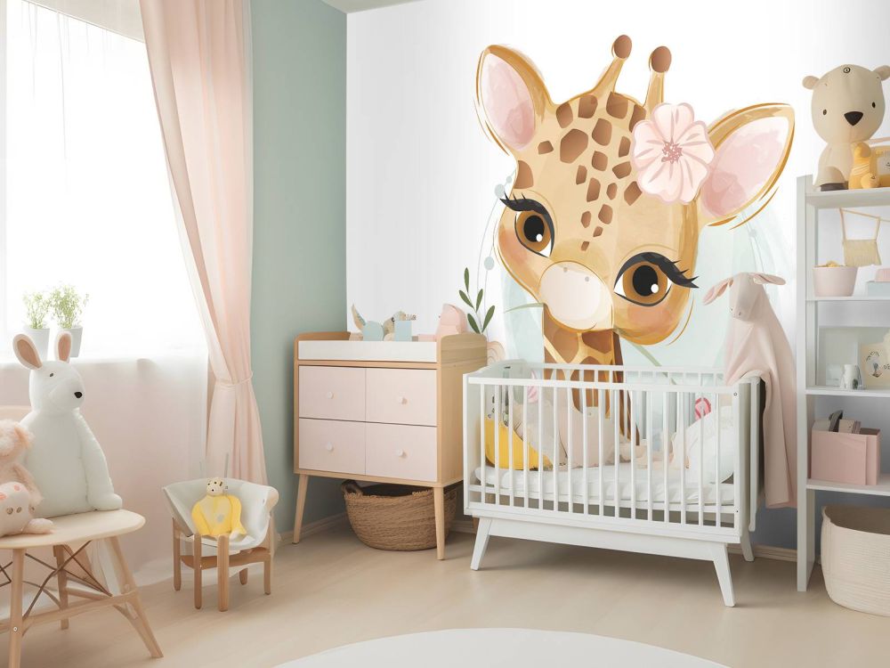 Baby giraffe