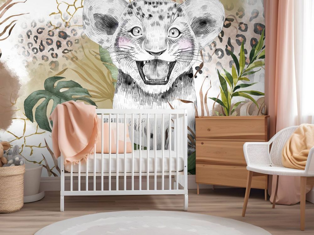 Savana baby leeuw