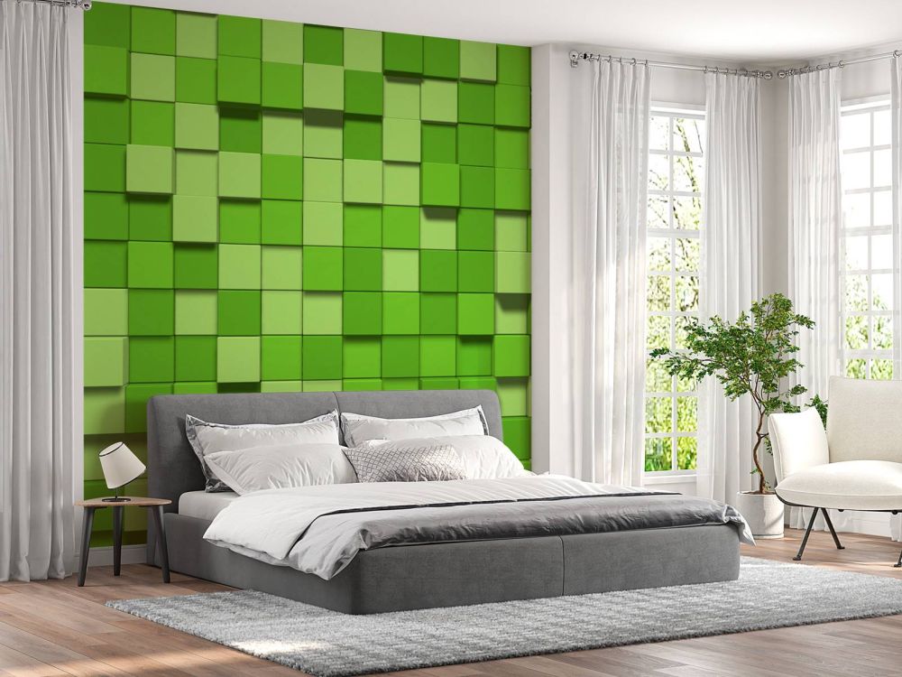 3D Minecraft blokken van gras