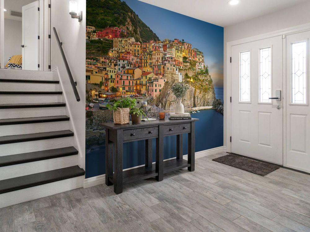 Gekleurde huizen in Italië