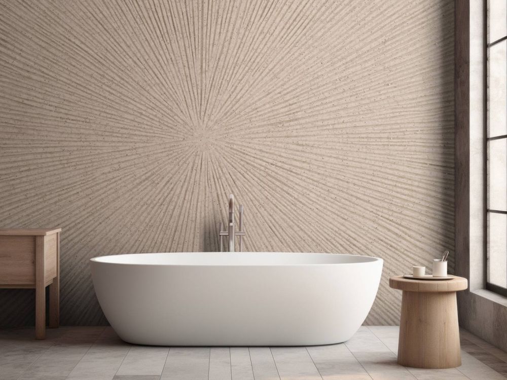 Structuur met lijnen in beige