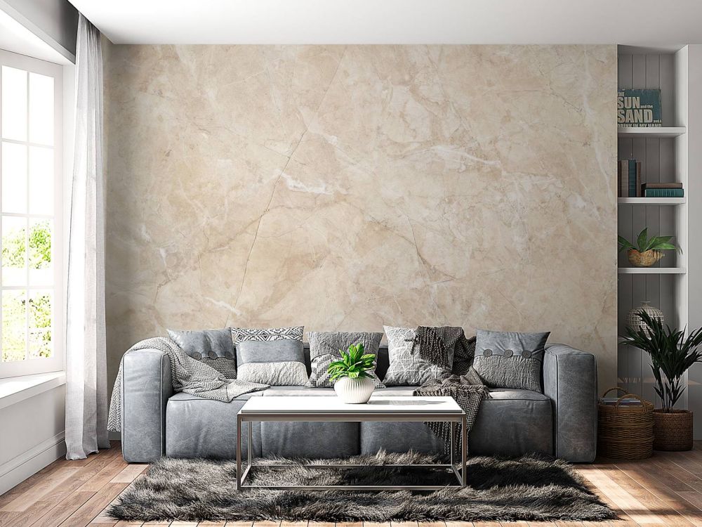 Licht beige marmer