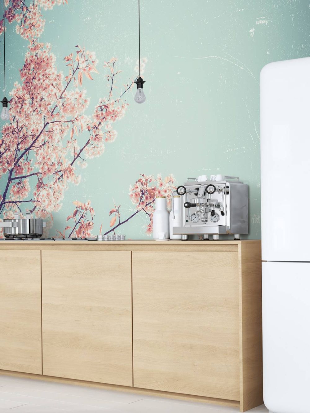 Vintage Japanse bloemen
