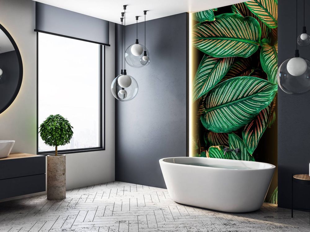Abstracte groene bladeren