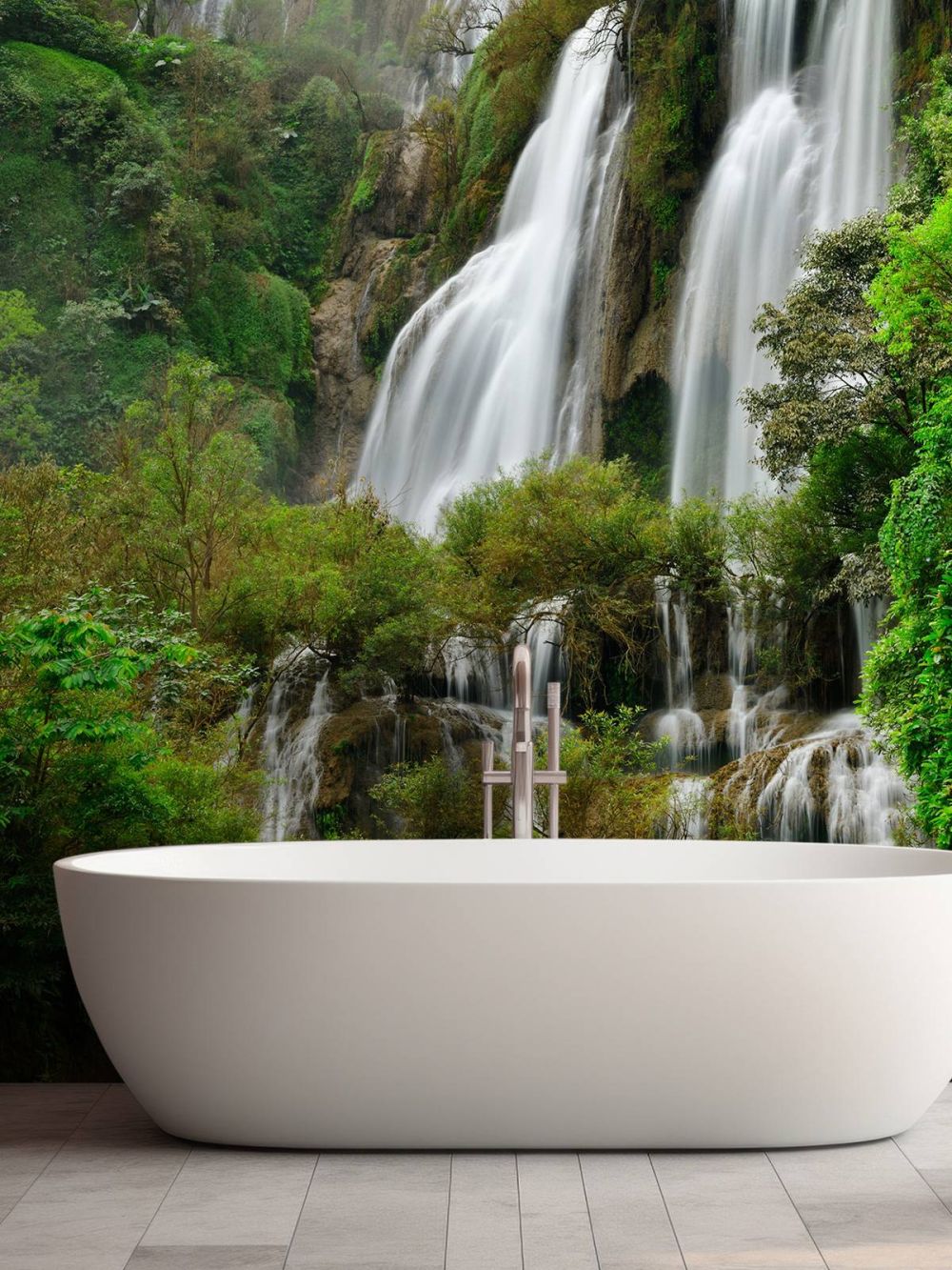 Een grote waterval