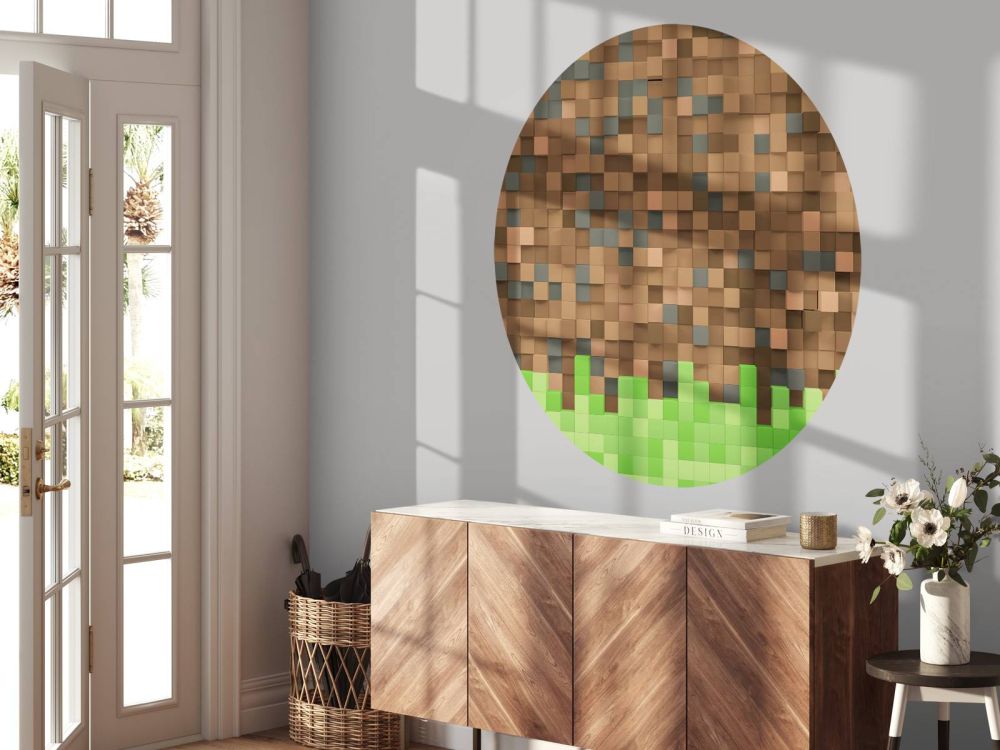 Minecraft grasveld