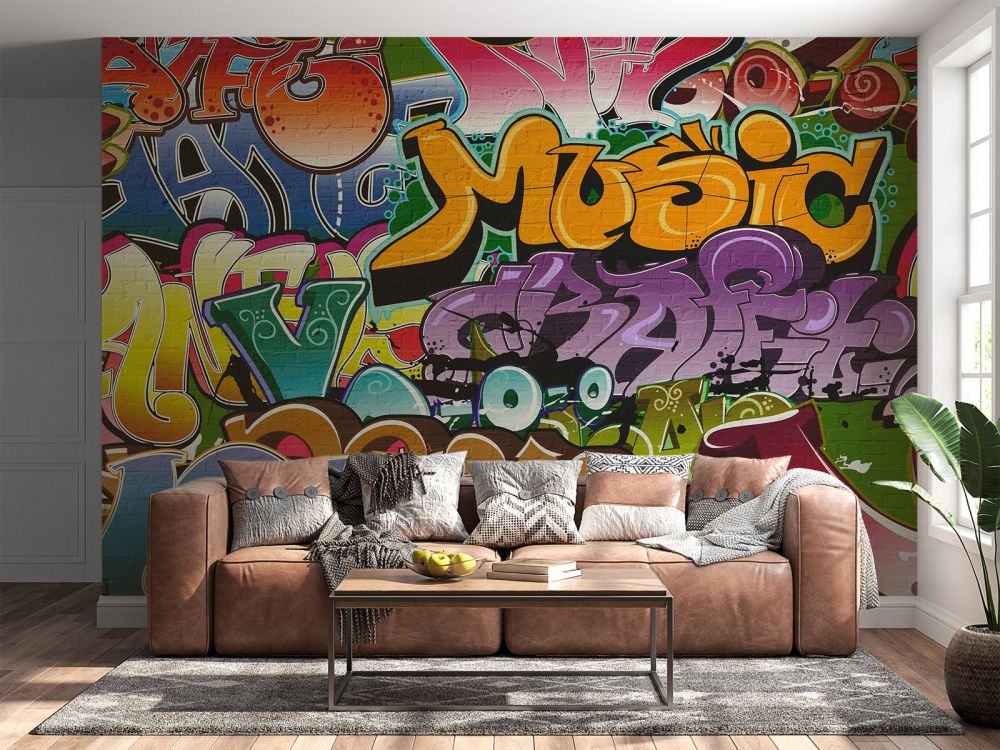 Muur graffiti