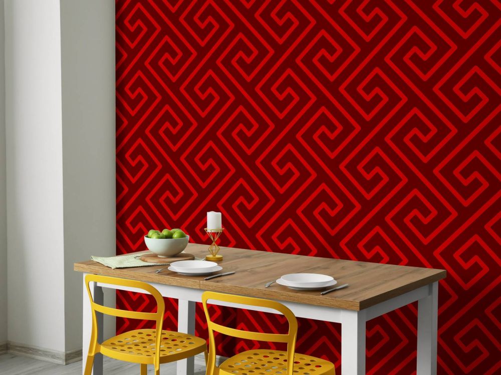 Trendy Chinees patroon