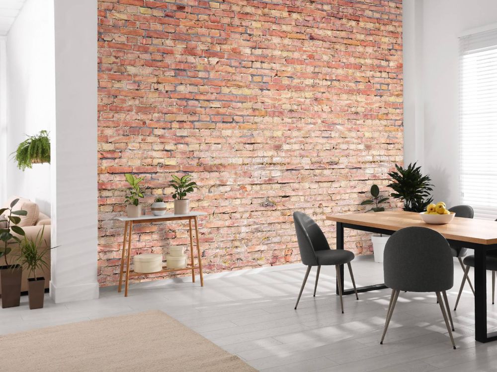 Oude bakstenen muur 