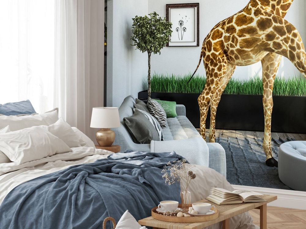Glurende giraffe