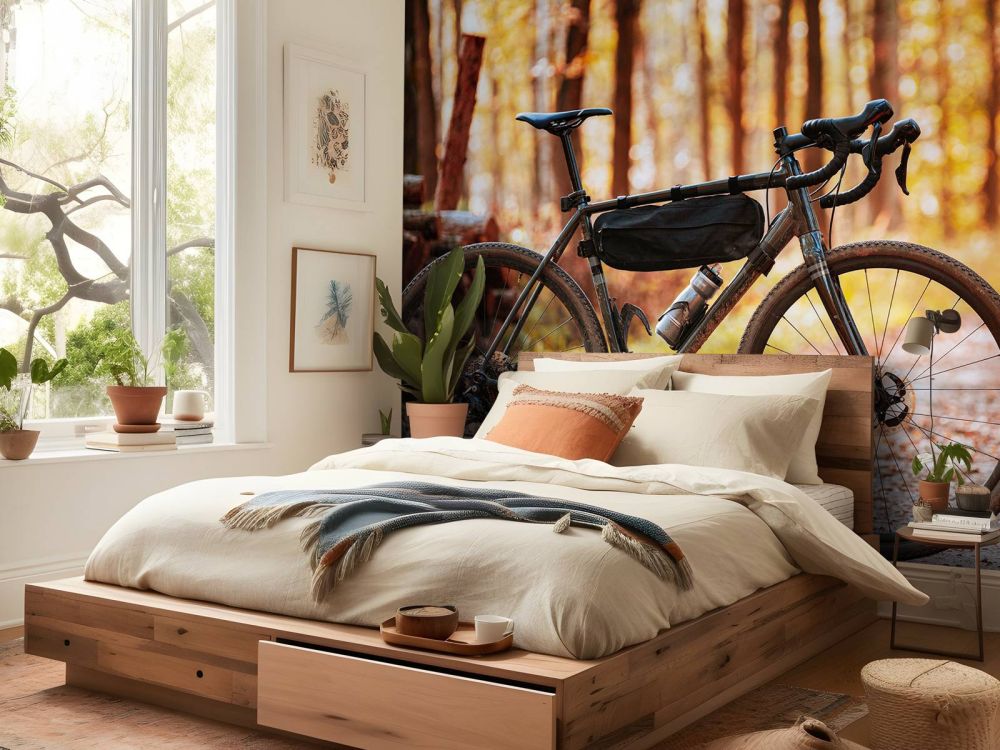 Fiets in de herfst