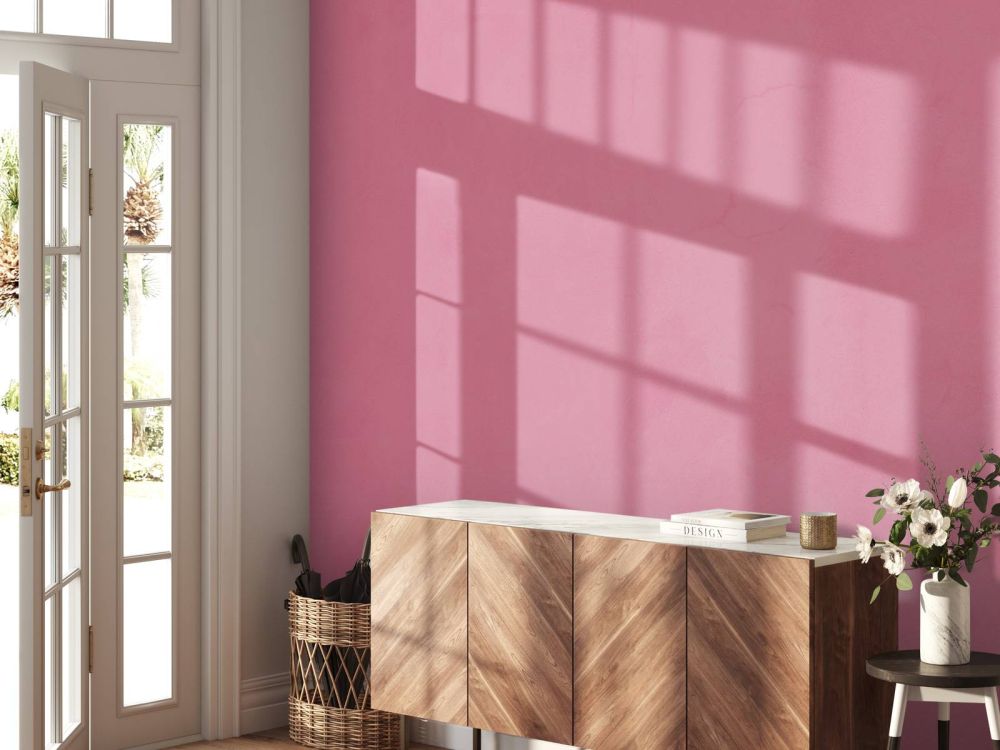 Glinsterend blush beton