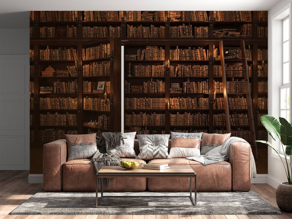Geheime Bibliotheek met Verborgen Deur