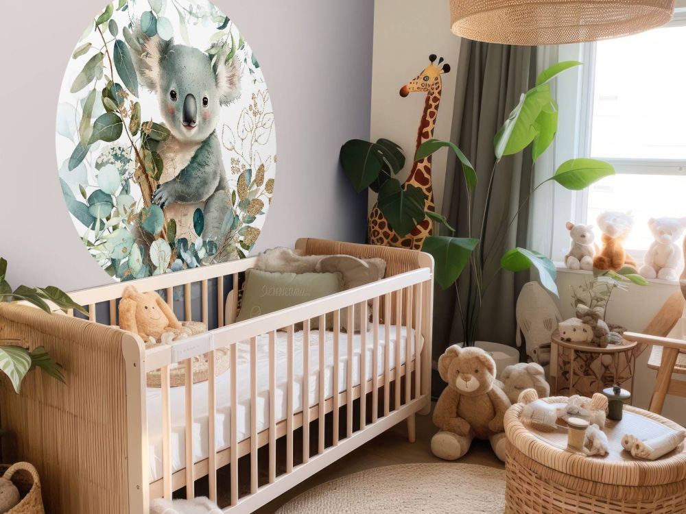 Schattige koala in eucalyptus