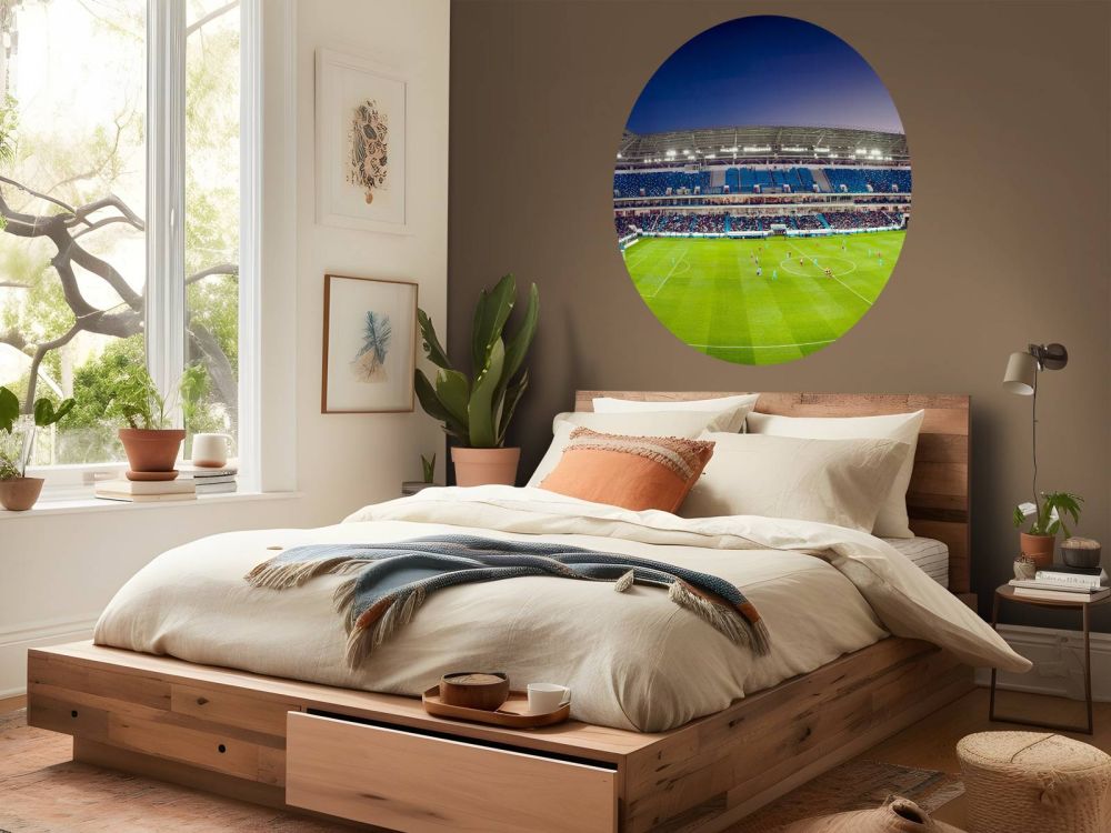 Voetbalstadion panorama