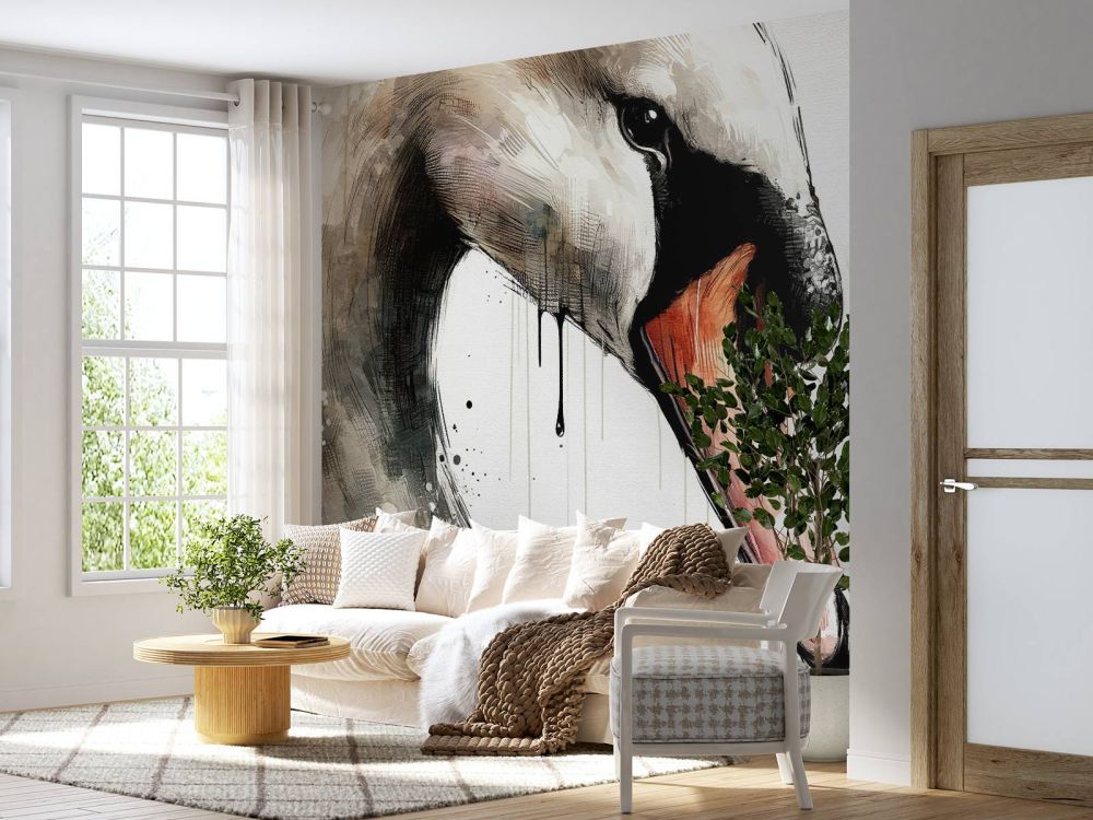 Watercolor Swan