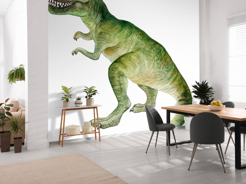 Tyrannosaurus van waterverf