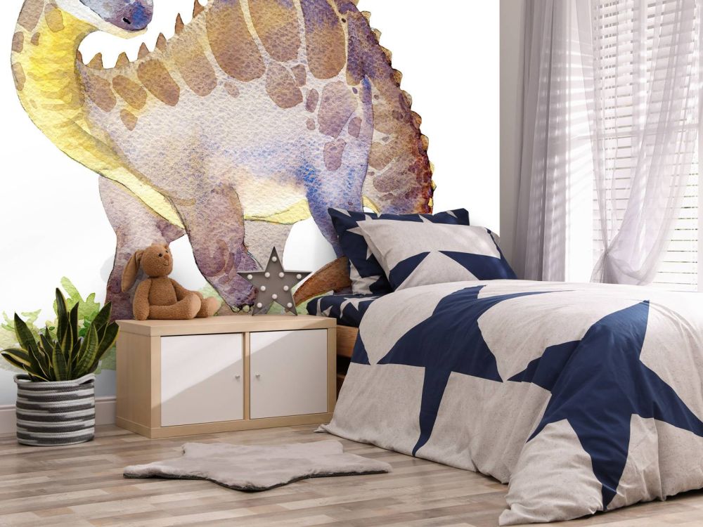 Dinosaurus van waterverf