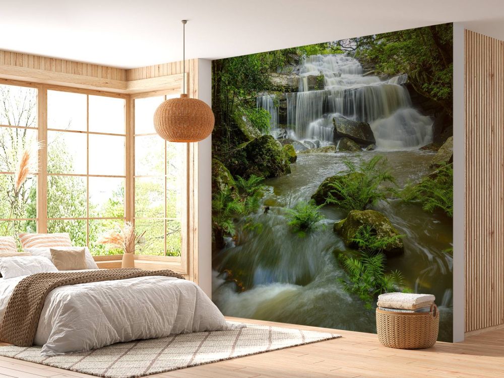 Vloeiende waterval
