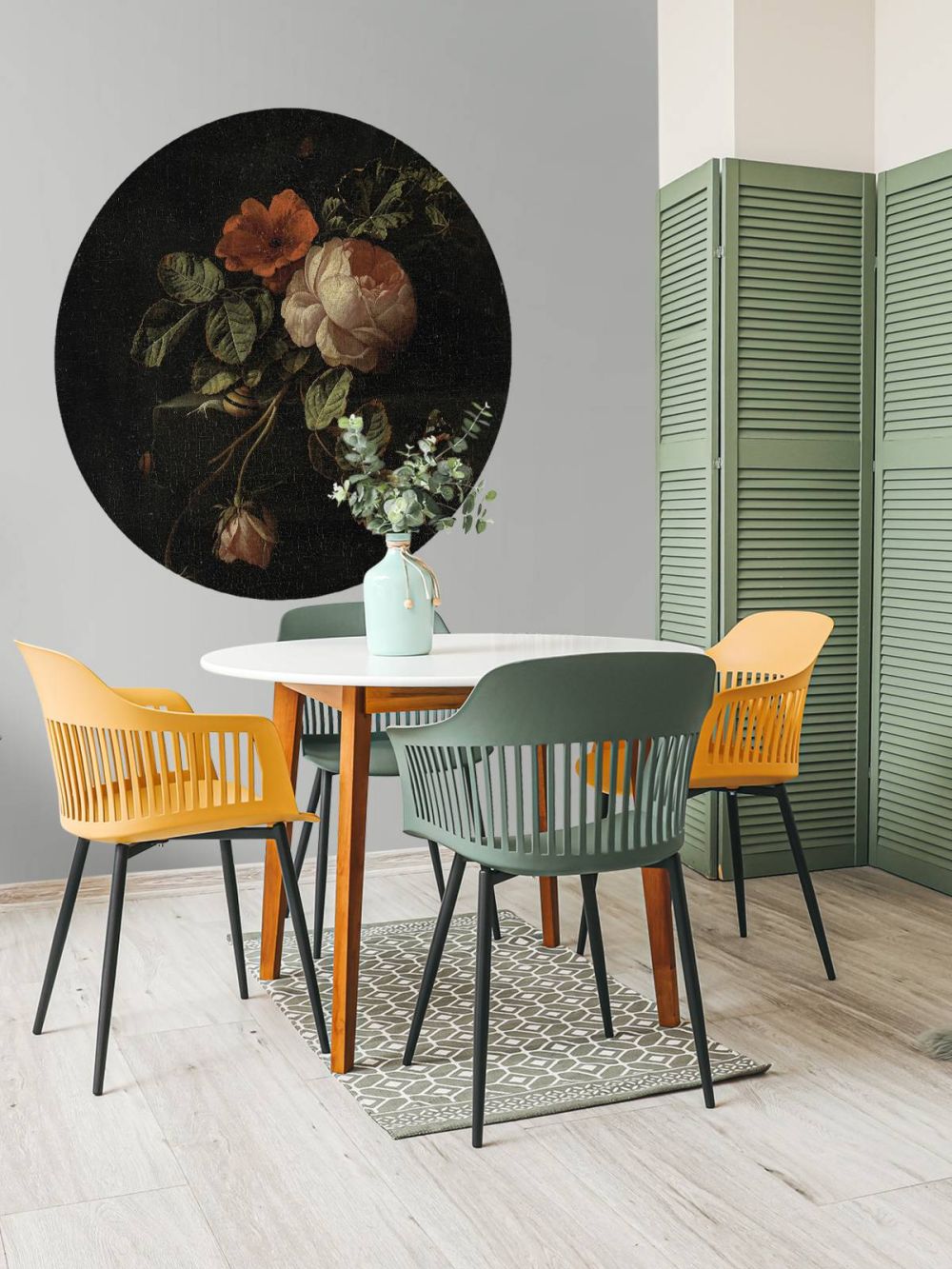 Stilleven met rozen
