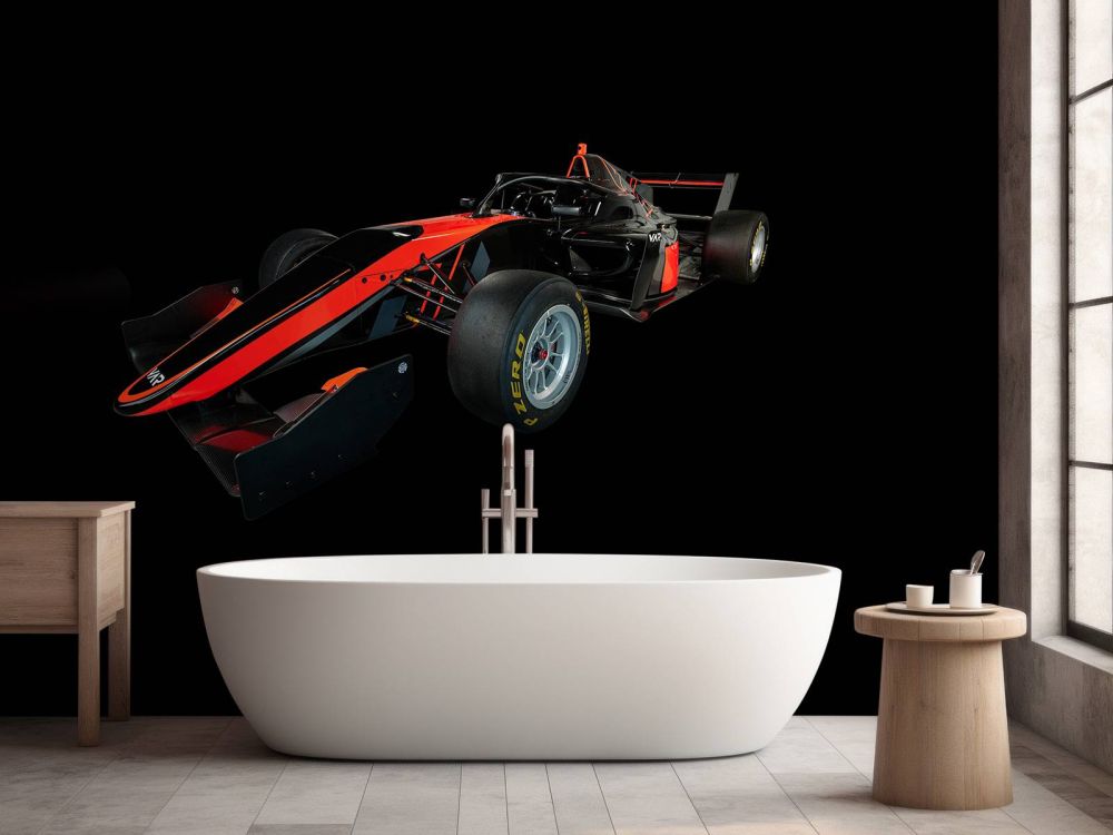 Formule 3 - Left front view - dark