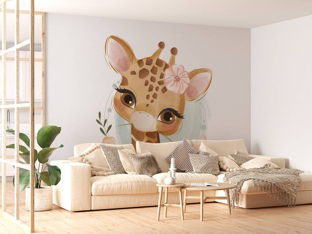 Baby giraffe