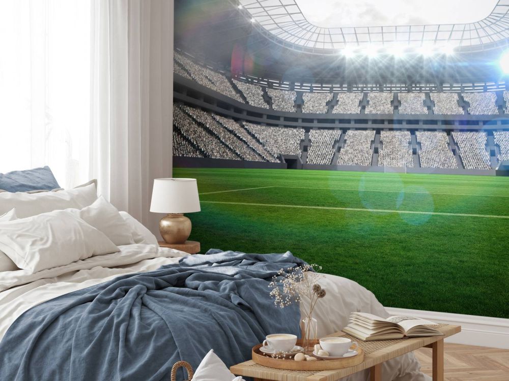 Stadion met een open dak