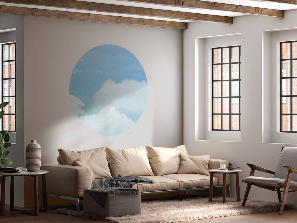 Waterverf wolken