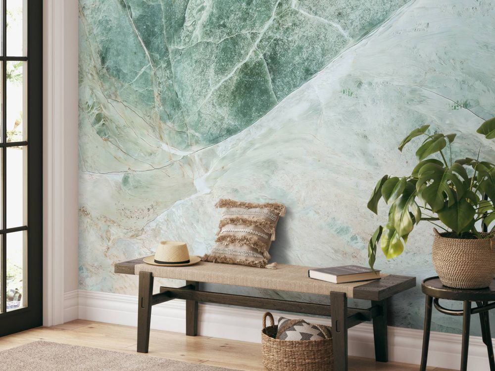 Groen vintage marmer