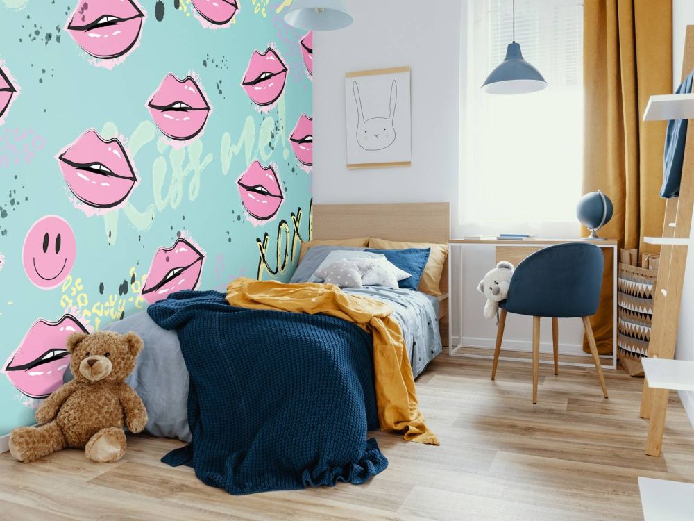 Kiss kiss turquoise