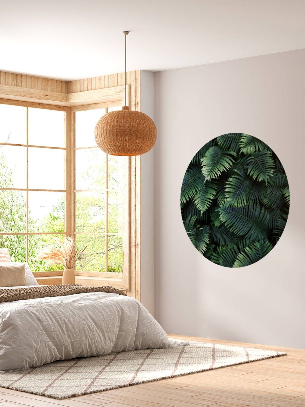 Grote palmbladeren