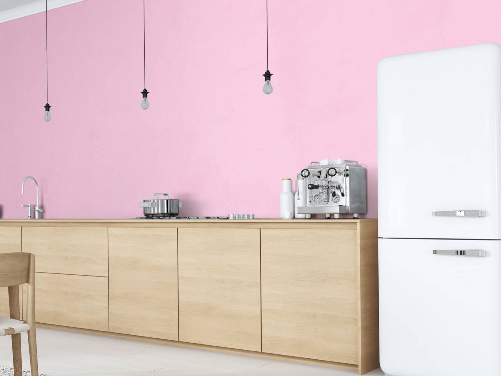 Koningin roze beton