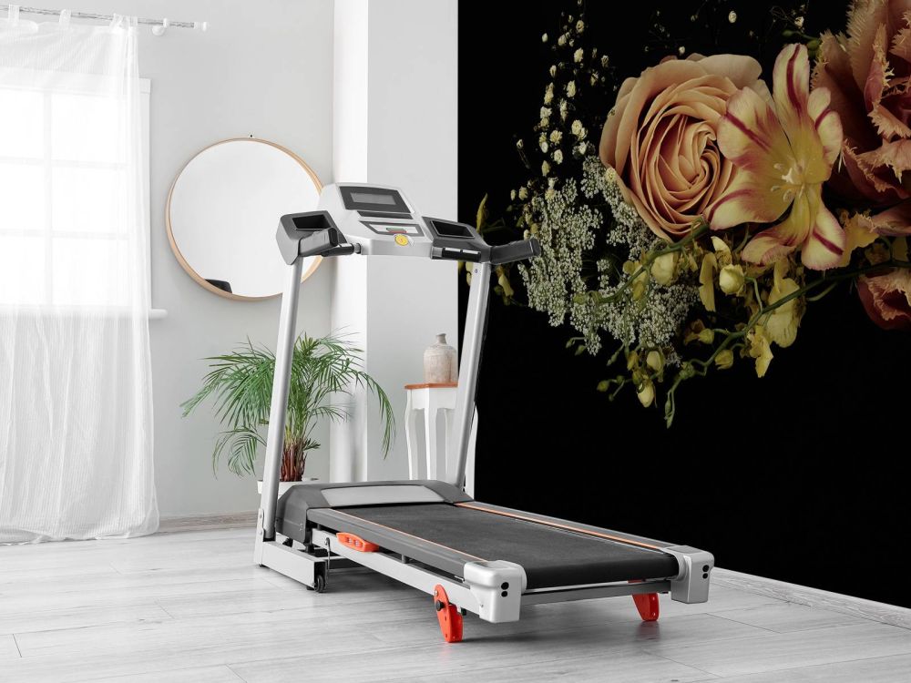 Slinger van bloemen
