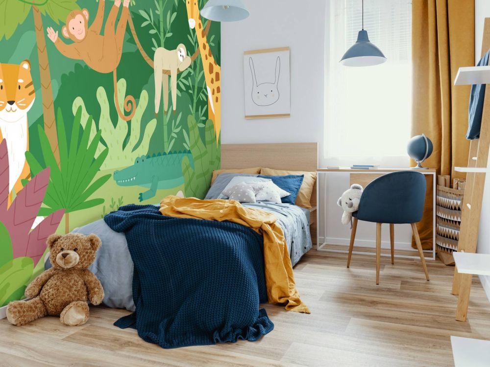 Blije jungle dieren