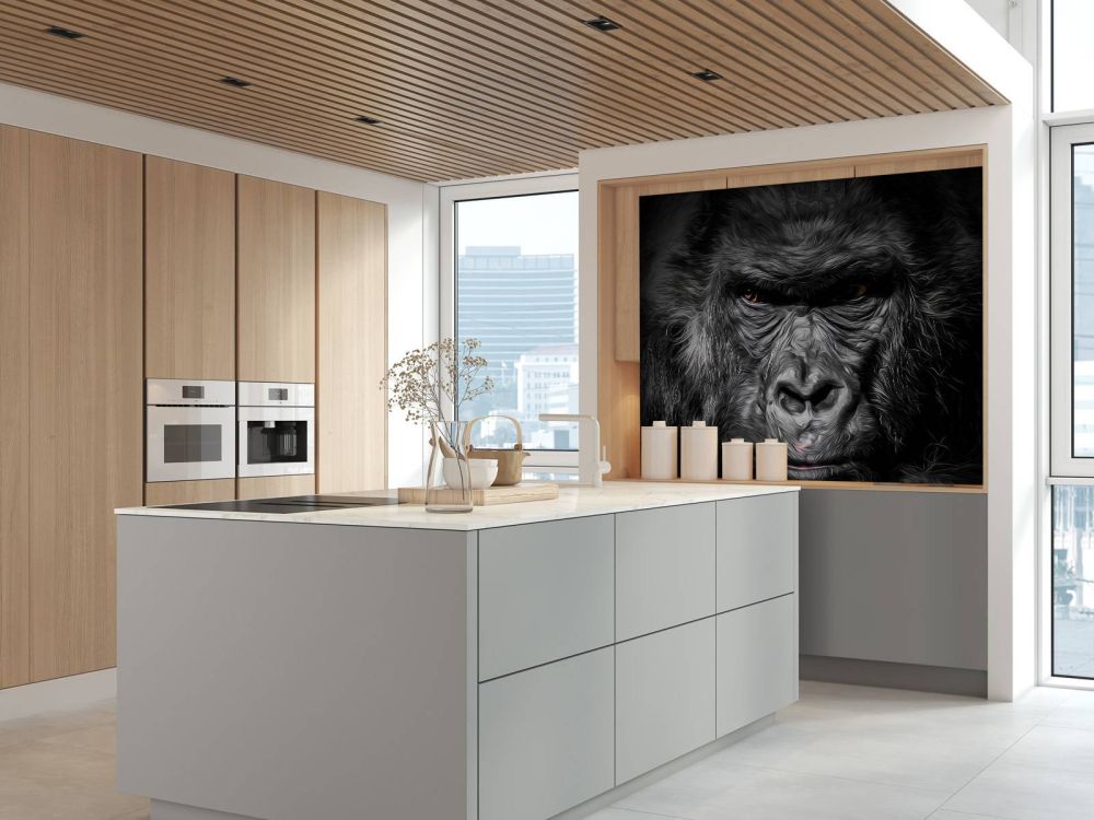 Getekende Gorilla