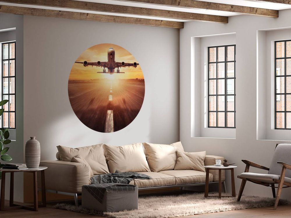 Fotobehang vliegtuig